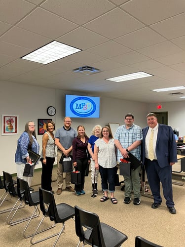 group photo of mckinley academy board
