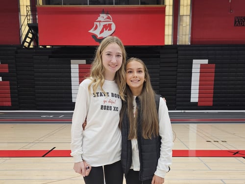 natalie and norah with coaches