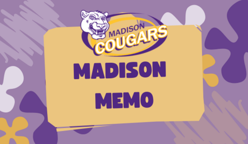 Madison Memo with Cougars logo