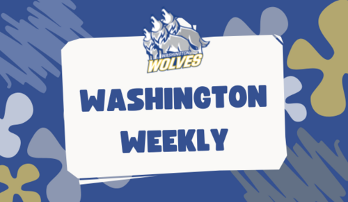 Washington Weekly with wolves logo