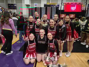 group photo at a competition