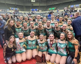 group photo at competition