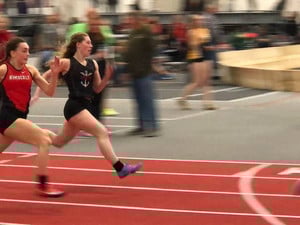 Runner on the track